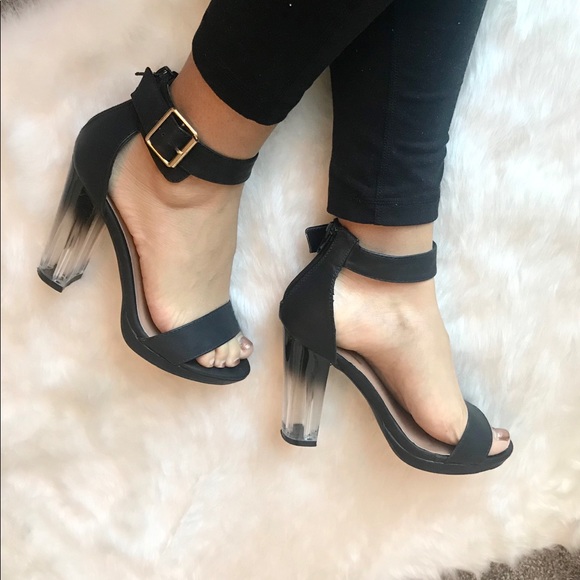 Shoes - Black Block Heels